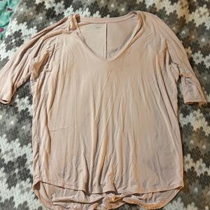 Express Light Pink Relaxed Tee